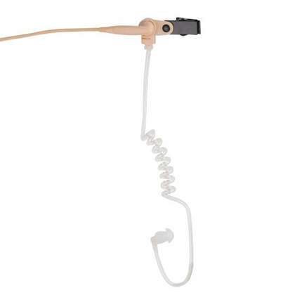 Motorola PMLN7270A 2-Wire Earpiece Surveillance Kit - Beige Acoustic Tube