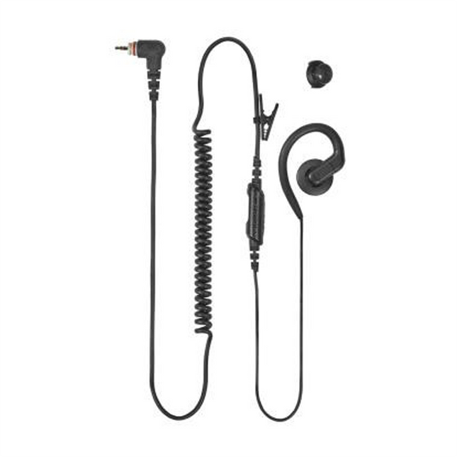 Motorola PMLN8311A 1-Wire Swivel Earhook with Inline PTT