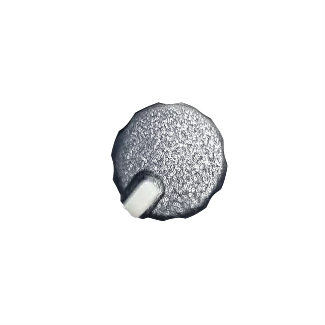 Top view of the Motorola PMLN8680A channel selector knob kit showcasing the anti slip external ridged grip.