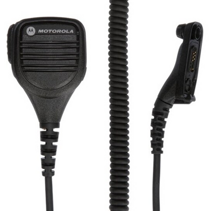 Motorola PMMN4024AL Remote Speaker Microphone - Windporting, IP54 Rated