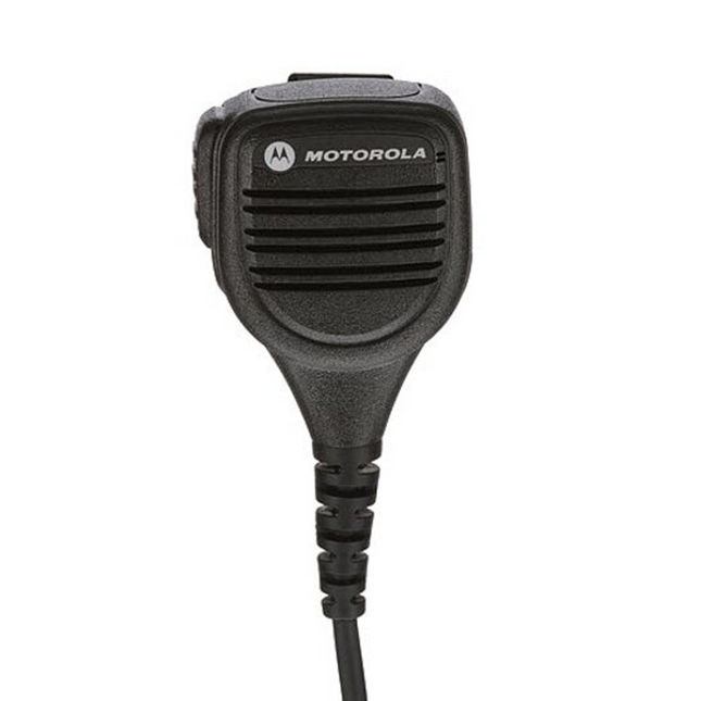 Motorola PMMN4024AL Remote Speaker Microphone - Windporting, IP54 Rated