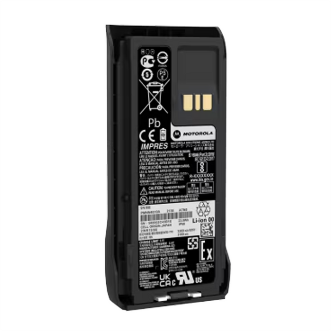 Motorola PMNN4810A IMPRES 3200 mAh Li-Ion Intrinsically Safe TIA4950 IP68