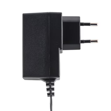Side profile showing the compact wall plug housing of the Motorola PS000227A12 power adapter.