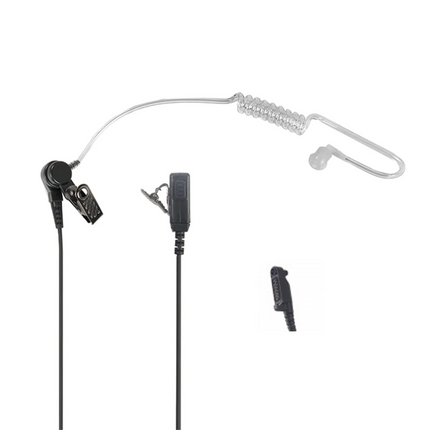 Atlantic Radio EAN22 Acoustic Tube Earpiece | Surveillance Kit for H-Series