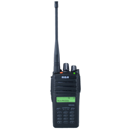 RCA RDR23x0 Series Compact DMR Digital Handheld Radio Package (VHF/UHF)