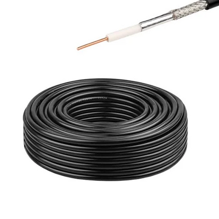 Atlantic Radio RG58 Flexible 50 Ohm Coax Cable