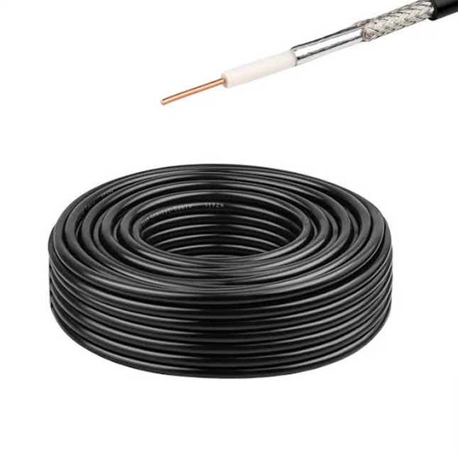 Atlantic Radio RG58 Flexible 50 Ohm Coax Cable