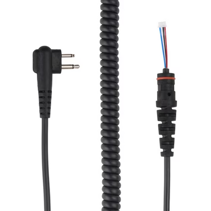 Motorola RLN5925A Remote Speaker Microphone 2-Pin Replacement Cord Assembly