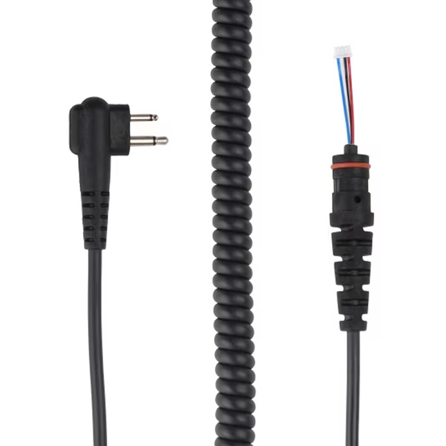 Motorola RLN5925A Remote Speaker Microphone 2-Pin Replacement Cord Assembly