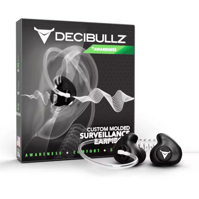 Motorola RTL-RDO-AWA-BLK Custom Moldable Surveillance Awareness Earpiece Adapter