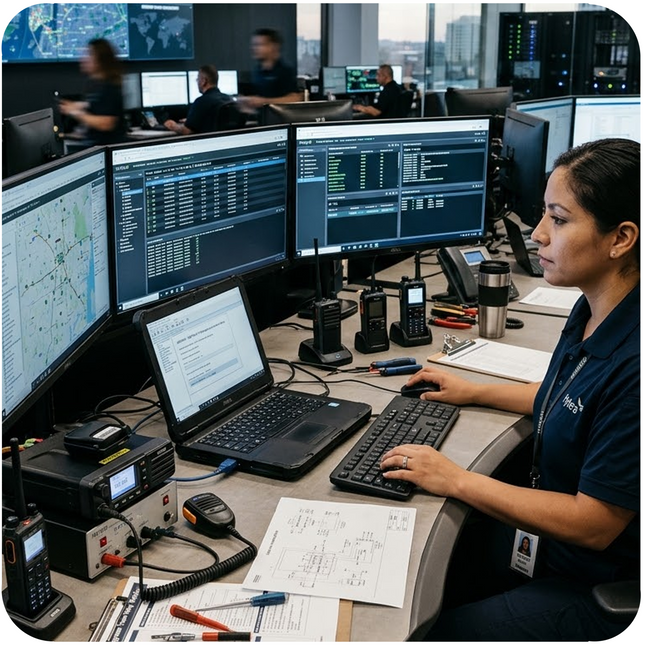 Hytera SW00029 DMR Tier III trunking digital software license certificate overview.