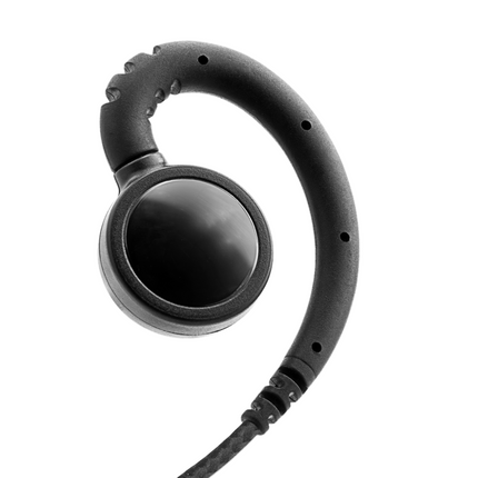 Atlantic Radio SWVL1W-M14 1-Wire Swivel Earpiece with In-line PTT and Mic