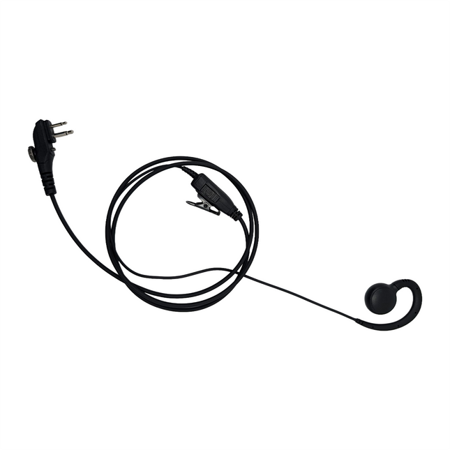 Atlantic Radio SWVL1W-H4-ECO 1-Wire Swivel Earpiece - Economical & Comfortable