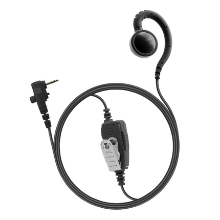 Atlantic Radio SWVL1W-H5 Swivel Earpiece with 1-Pin Connector