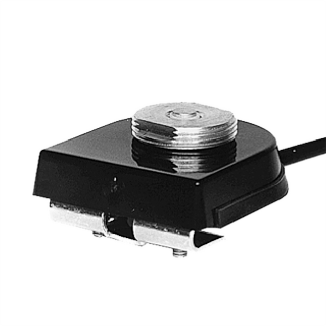 PCTEL T-NC Trunk Lid Mount in black with integrated 17 foot RG-58A/U coaxial cable.