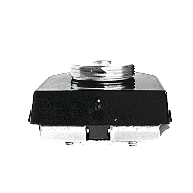 Side clamping screw view of the black PCTEL T-NC Trunk Lid Mount.