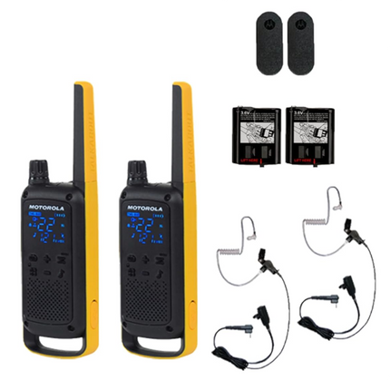Motorola TALKABOUT T470 FRS Two-Way Radio - Weatherproof with Extended Range