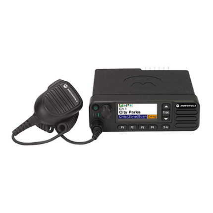Motorola MOTOTRBO XPR5580e Enhanced 800/900 MHz Digital Mobile Radio I Full-Color Display