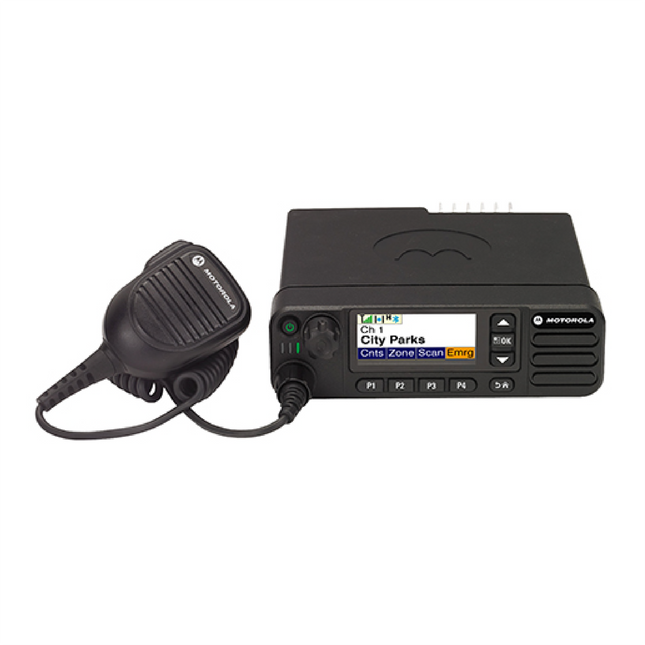 Motorola MOTOTRBO XPR5580e Enhanced 800/900 MHz Digital Mobile Radio I Full-Color Display