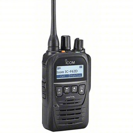 Icom F62DUL UHF Portable Two-Way Radio with Intrinsically Safe Rating